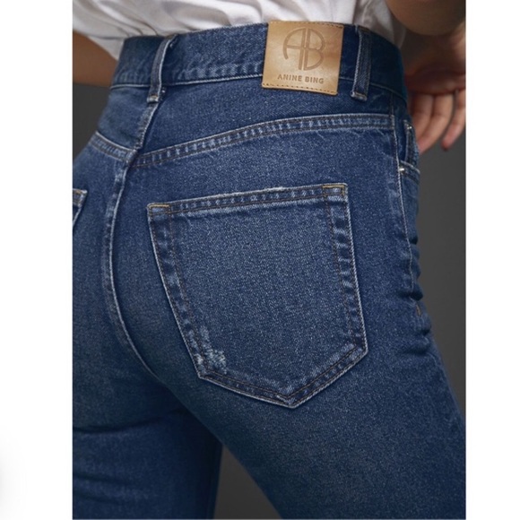 Anine Bing Peyton Jeans - Picture 4 of 5